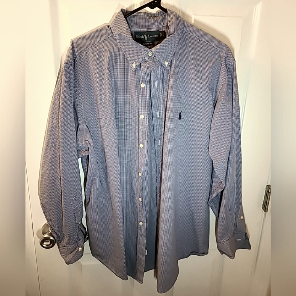 Ralph Lauren Button Down Shirt Mens 17 32/33